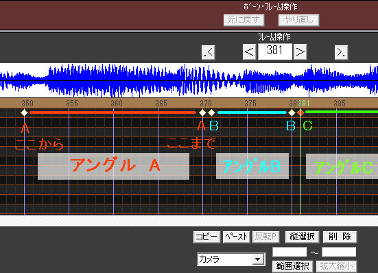 カメラモーション編